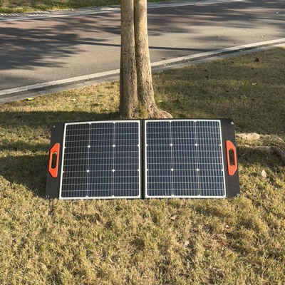 100W pannello solare nero flessibile MSDS UN38.3 pannello solare pieghevole
