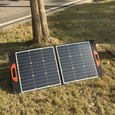 100W pannello solare nero flessibile MSDS UN38.3 pannello solare pieghevole