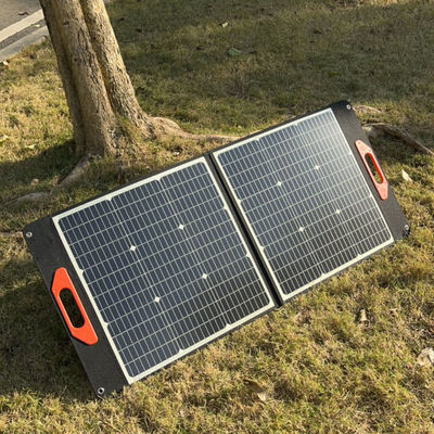 100W pannello solare nero flessibile MSDS UN38.3 pannello solare pieghevole