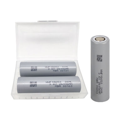 2000mAh Cella cilindrica agli ioni di litio MSDS Batterie a bassa temperatura