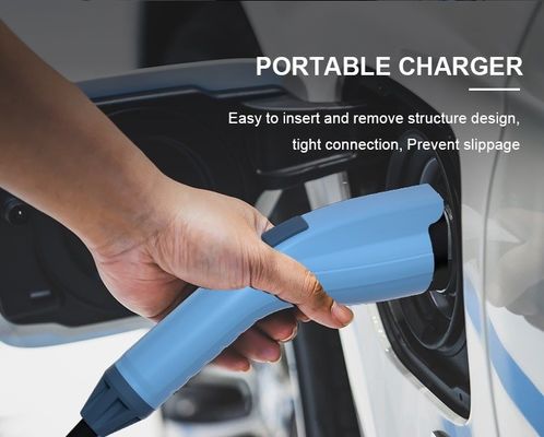 1.8kg Home Ev di prova della polvere stazione di ricarica portatile LCD Indicatore luce
