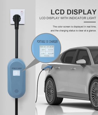 MSDS UN38.3 Punto di ricarica domestico Carriera portatile per auto elettrica con cavo
