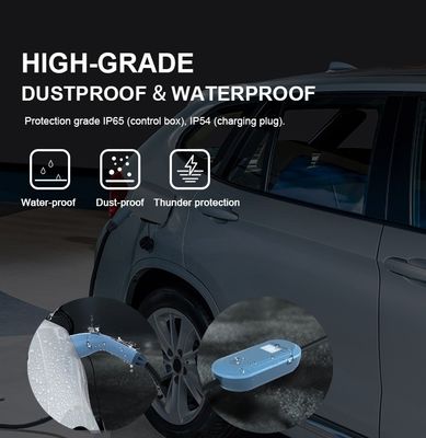 UN38.3 Punto di ricarica caricabatterie per la casa caricabatterie per auto montate a parete 3.5kw 16A