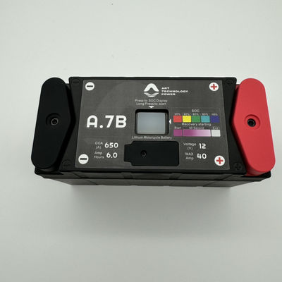Batteria di avvio per motociclisti A7BS 650 Peak CCA