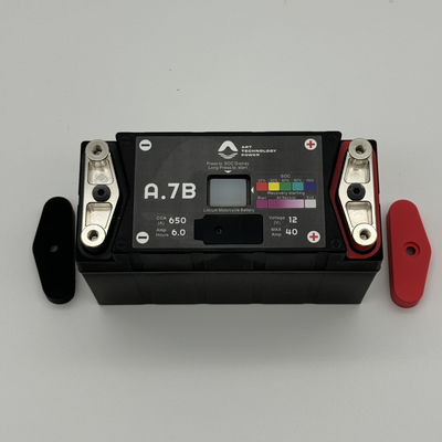 12V 6A Batteria di avvio per moto 12.8V Batteria al litio per emergenze all'aperto
