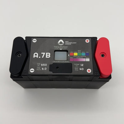 12V 6A Batteria di avvio per moto 12.8V Batteria al litio per emergenze all'aperto