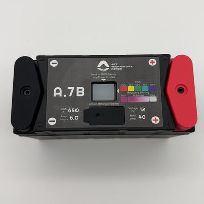 12V 6a batteria al litio ferro fosfato A7B batteria di avvio di emergenza