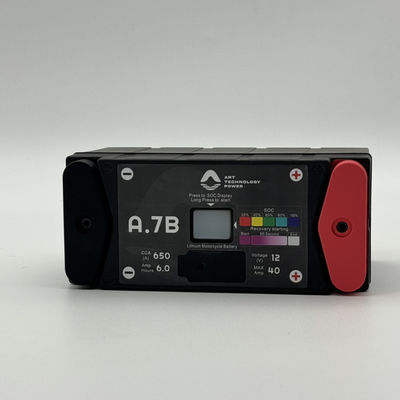 12V 6a batteria al litio ferro fosfato A7B batteria di avvio di emergenza