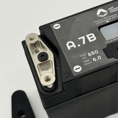Moto Salvezza LiFePO4 Batteria 6.5Ah Capacità E Terminale di Rame 12V