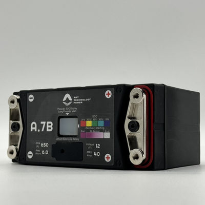 Moto Salvezza LiFePO4 Batteria 6.5Ah Capacità E Terminale di Rame 12V