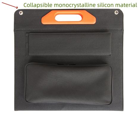 Kit di pannelli solari pieghevoli a ricarica rapida pannello solare portatile personalizzato da 100w
