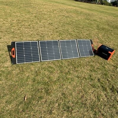 Kit di pannelli solari pieghevoli a ricarica rapida pannello solare portatile personalizzato da 100w