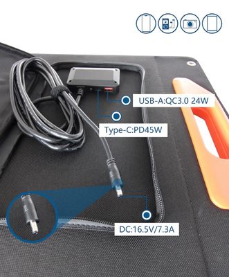 Borsa per pannelli solari UB-120 a energia verde flessibile per soluzioni di ricarica portatili