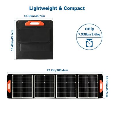 Borsa per pannelli solari UB-120 a energia verde flessibile per soluzioni di ricarica portatili