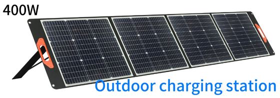 Pannello solare portatile a silicio monocristallino per l'alimentazione del sistema di stoccaggio dell'energia