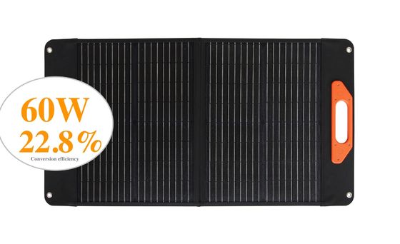 30W*2PCS MSDS pannelli solari pieghevoli flessibili UN38.3 pannello solare al silicio monocristallino