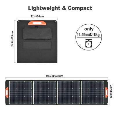 200 W di pannello solare al silicio monocristallino e per l'alimentazione elettrica competitiva