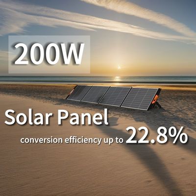 200 W di pannello solare al silicio monocristallino e per l'alimentazione elettrica competitiva