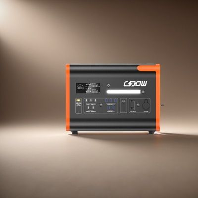 Carica rapida Capacità nominale 2048wh Centrale elettrica portatile al litio con pannello solare