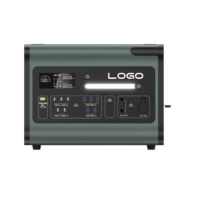 Tipo-C uscita 220V 2200W Puro centro di alimentazione portatile ad onde sinusoidiche per emergenze all'aperto