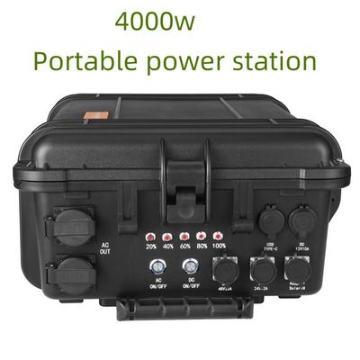 La centrale elettrica mobile multifunzione LiFePO4 da 4000W 220V per le situazioni di emergenza