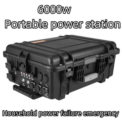 Stazione elettrica mobile a batteria al litio ad alta potenza per campeggi di emergenza