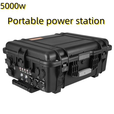 4800wh USB/Tipo-C Max5000W Fornitore di alimentazione impilabile per la pesca autonoma e all'aperto