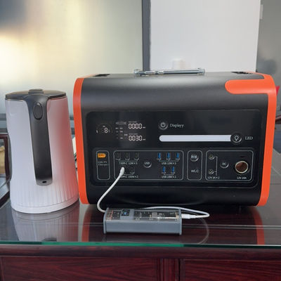 1800W-2400W Immagazzinamento di energia Stazione elettrica portatile Generatore solare per viaggi all'aperto