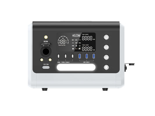 Fornitore di alimentazione portatile 600W multi-scena con ricarica wireless e batteria LiFePO4
