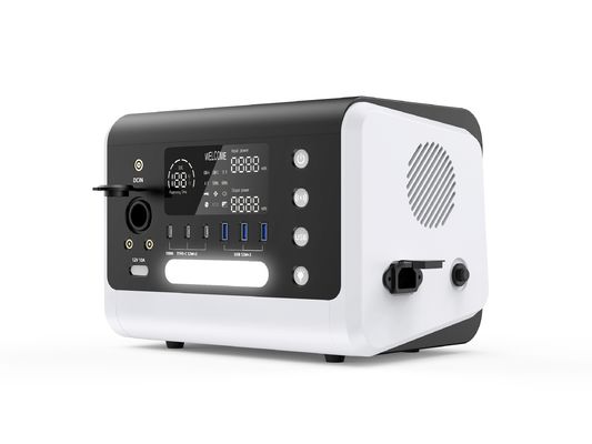 Fornitore di alimentazione portatile 600W multi-scena con ricarica wireless e batteria LiFePO4