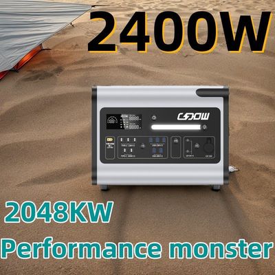 Fornitore di energia portatile 2048wh 2000W Stazione solare richiesta personalizzata e campioni