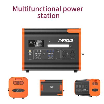 600W 1800W 2000W batteria portatile di litio ferro fosfato per la centrale eolica solare