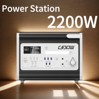 2000W 2200W Tipo nero silenzioso generatore di benzina Centrale elettrica Power Bank per campeggio