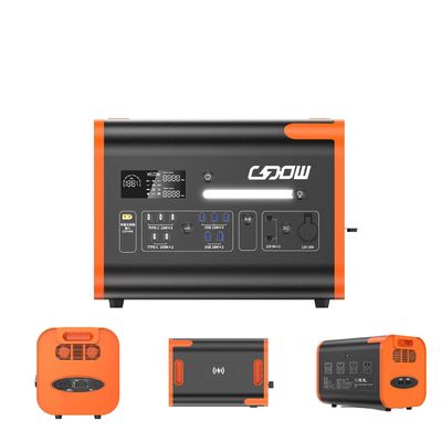 LiFePO4 Tipo di uscita 2000W Generatore solare portatile 2200W Stazione di energia solare per la casa