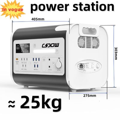 Personalizzazione Potenza di picco 4400W Centrale di energia solare Portatile di alta potenza