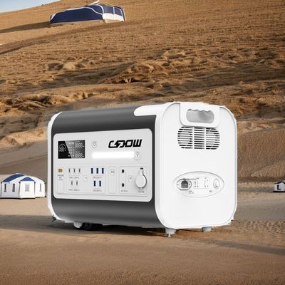 Personalizzazione Potenza di picco 4400W Centrale di energia solare Portatile di alta potenza