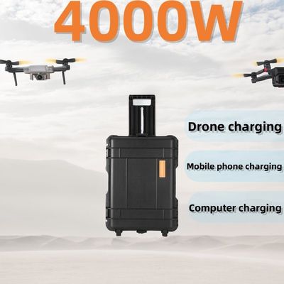 Stazione elettrica portatile con capacità nominale di 3840wh e carica del pannello solare da 4000W