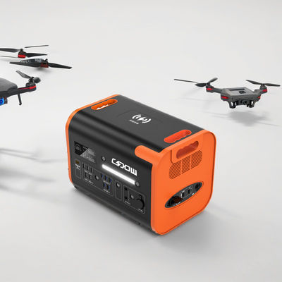 LiFePO4 Batteria ricarica wireless Potenza mobile 2000W 230V 110V per campeggio all'aperto