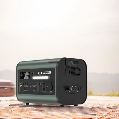 LiFePO4 Battery Camping/Home/Stanza elettrica di emergenza 12.2000W Generatore solare ricaricabile Fornitore di energia mobile portatile