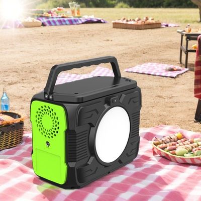 Stazione elettrica mobile al litio per campeggio con batteria solare da 200W