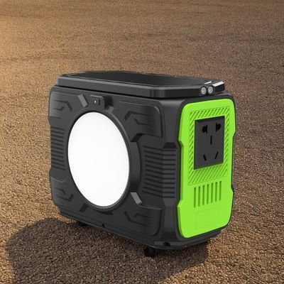 Stazione elettrica mobile al litio per campeggio con batteria solare da 200W