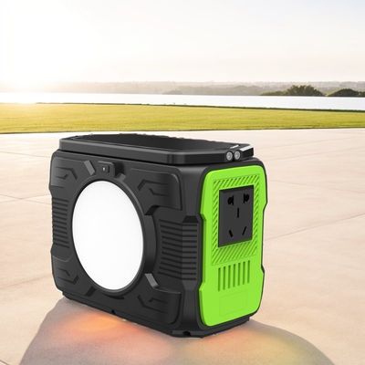 Stazione elettrica mobile al litio per campeggio con batteria solare da 200W