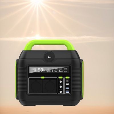 Generatore solare portatile da 600W per campeggio all'aperto e standby con display LCD rivelatore