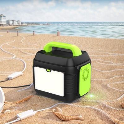 Generatore solare portatile da 600W per campeggio all'aperto e standby con display LCD rivelatore