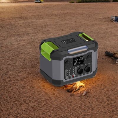 Generatore solare senza fili per esterno e domestico 1200W AC Output 230V Portatile Power Station