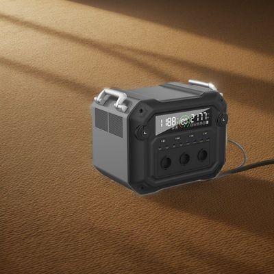 Generatore solare ad alta potenza di 2500W 2340wh 110V 120V con materiale di guscio a profilo in alluminio ABS