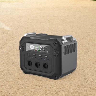 Generatore solare ad alta potenza di 2500W 2340wh 110V 120V con materiale di guscio a profilo in alluminio ABS