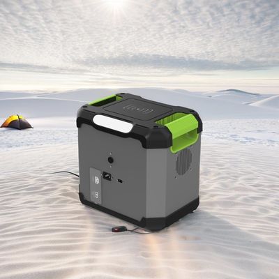 Caricabatterie solari mobili elettriche da 1500W per emergenza e soluzione di centrale elettrica portatile