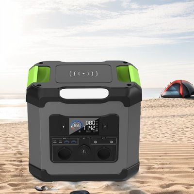 Caricabatterie solari mobili elettriche da 1500W per emergenza e soluzione di centrale elettrica portatile