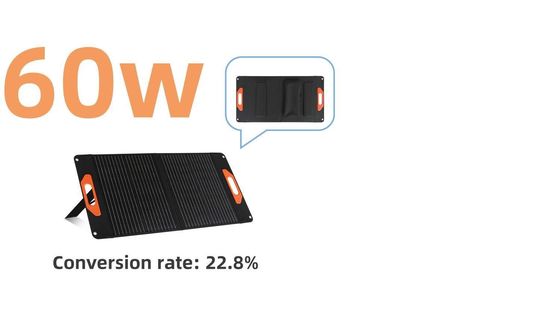 60W 100W 200W Modulo solare tutto nero con silicio monocristallino